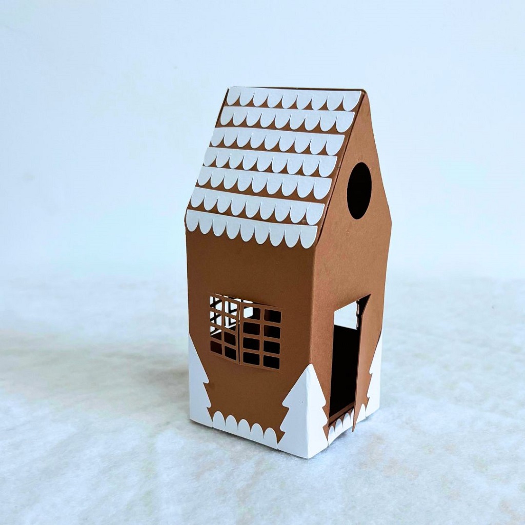 Chalet en papier DIY