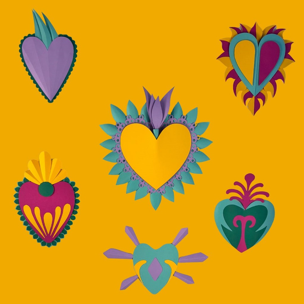 Kit de paper art pour créer des ex-votos DIY