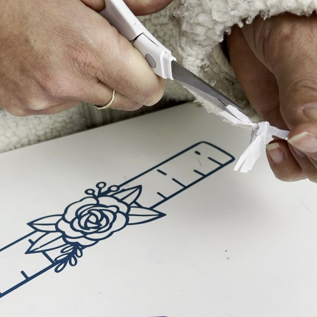 Etape 5 du tuto pour réaliser un crocus en papier DIY