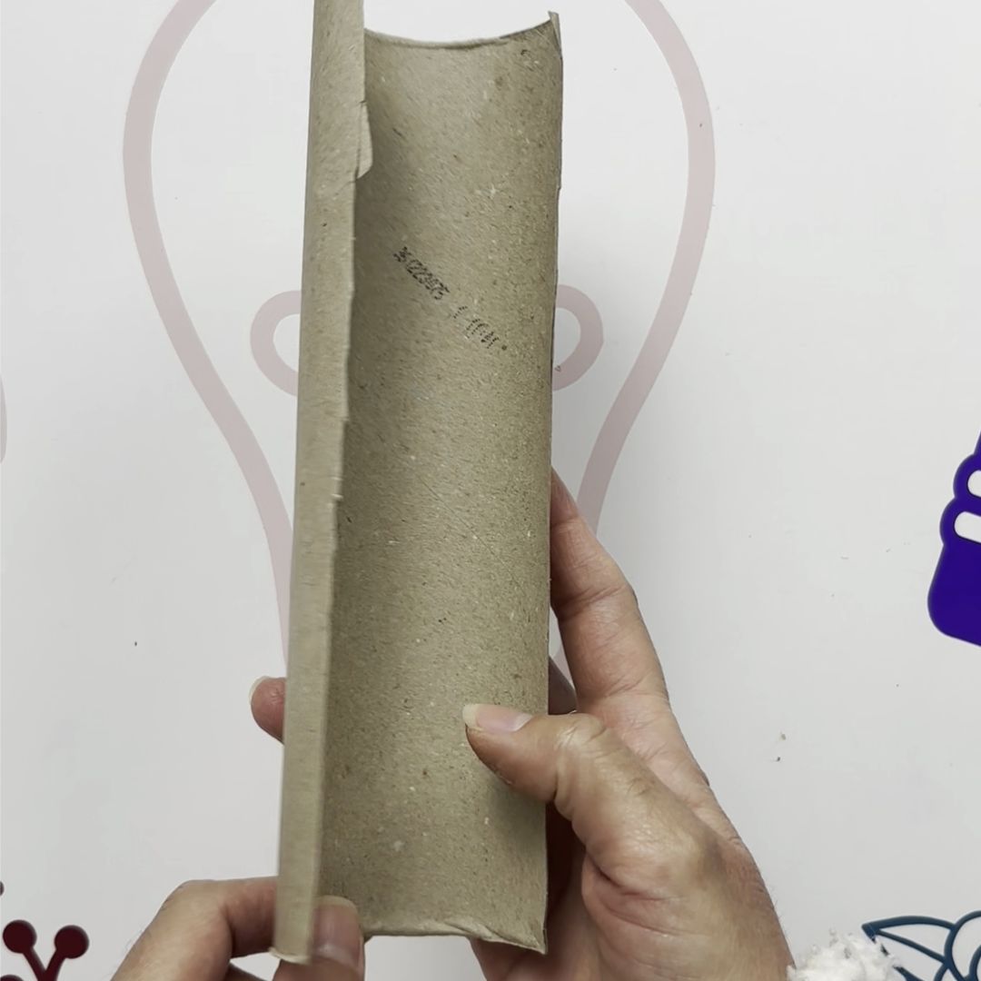 Etape 5 du tuto pour réaliser un DIY d'hiver en papier