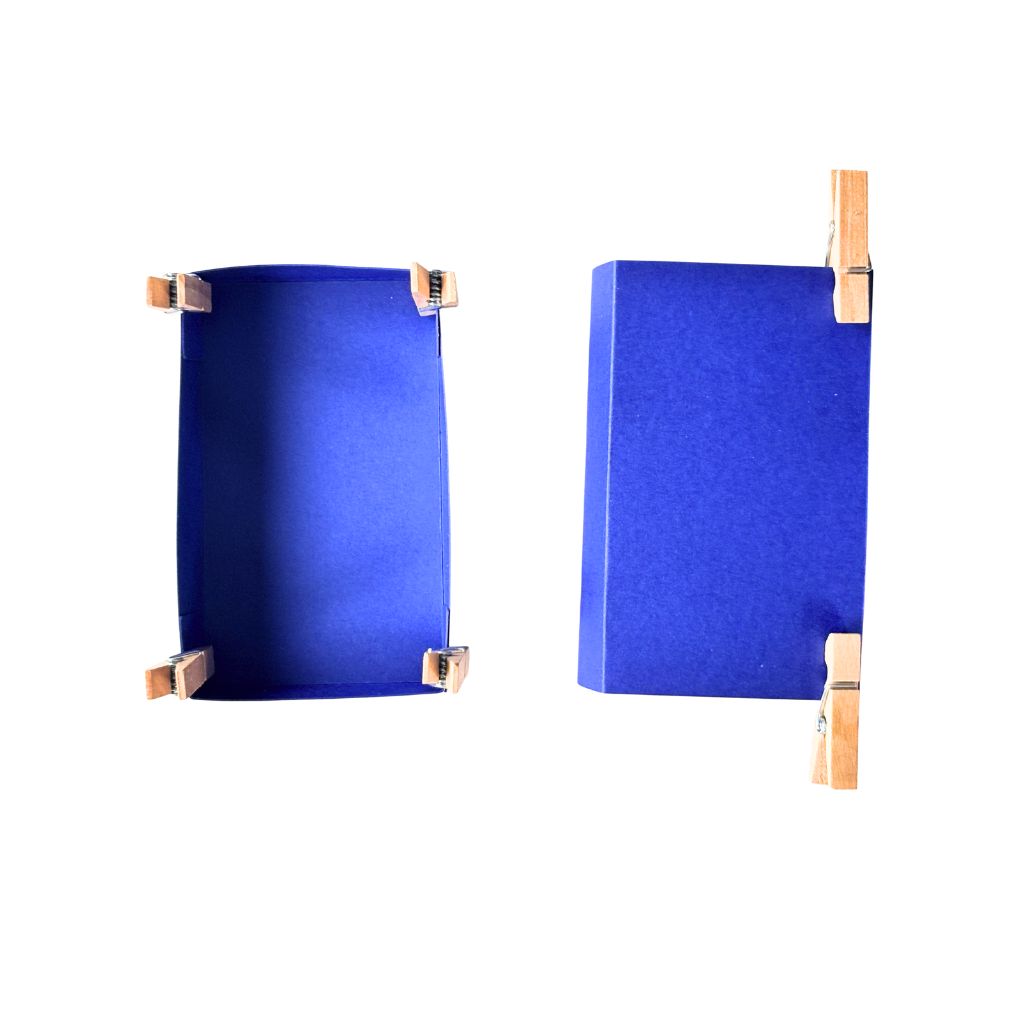 Etape 1 du tuto pour réaliser une boîte poisson d'avril DIY