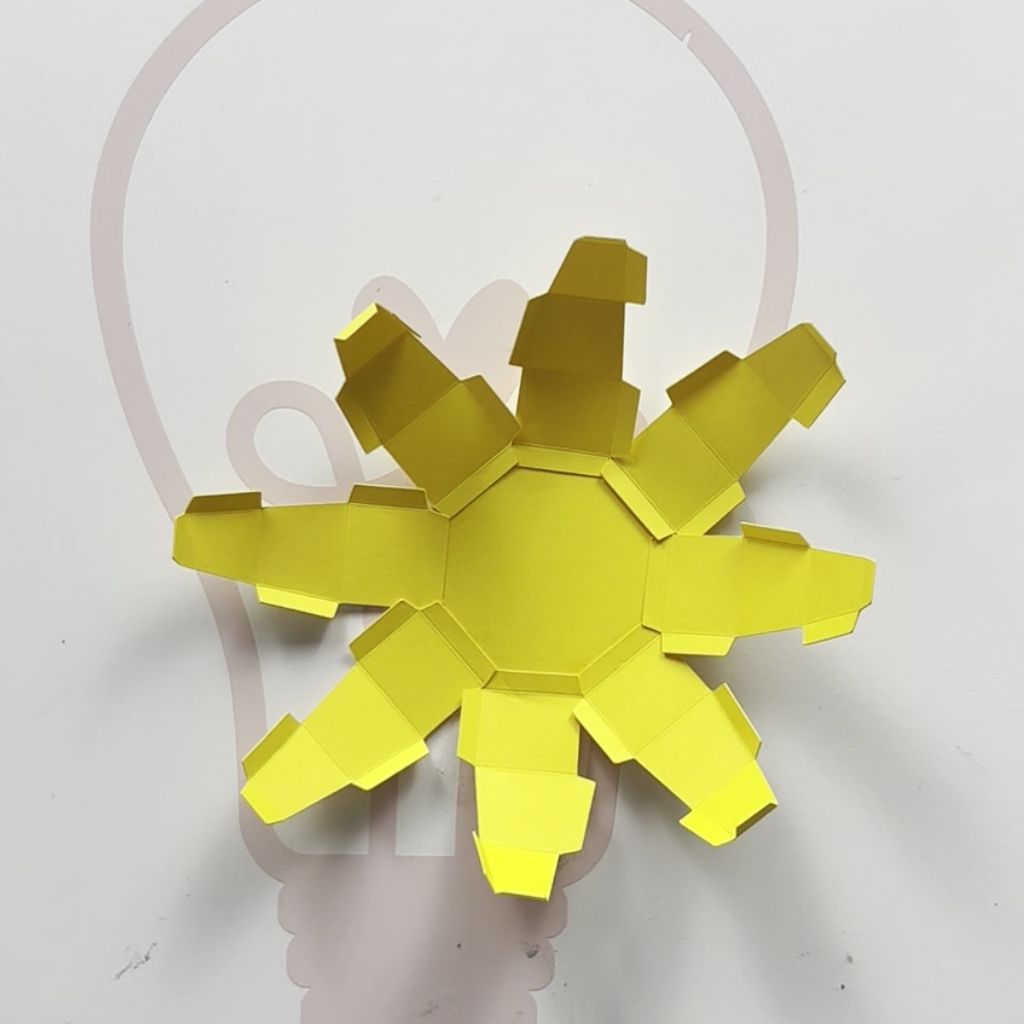 Etape 1 du tuto pour créer un poussin de Pâques DIY