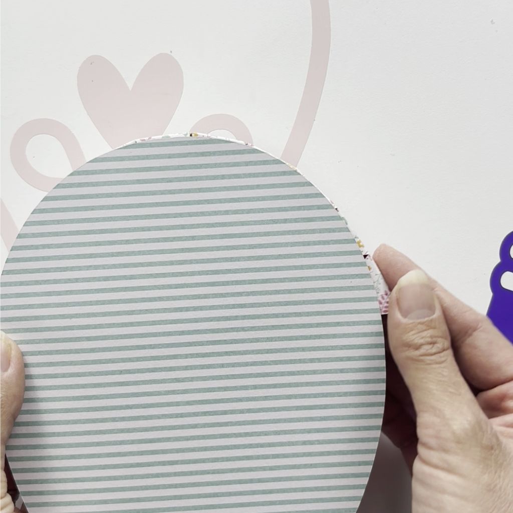 Etape 2 tuto œuf à garnir