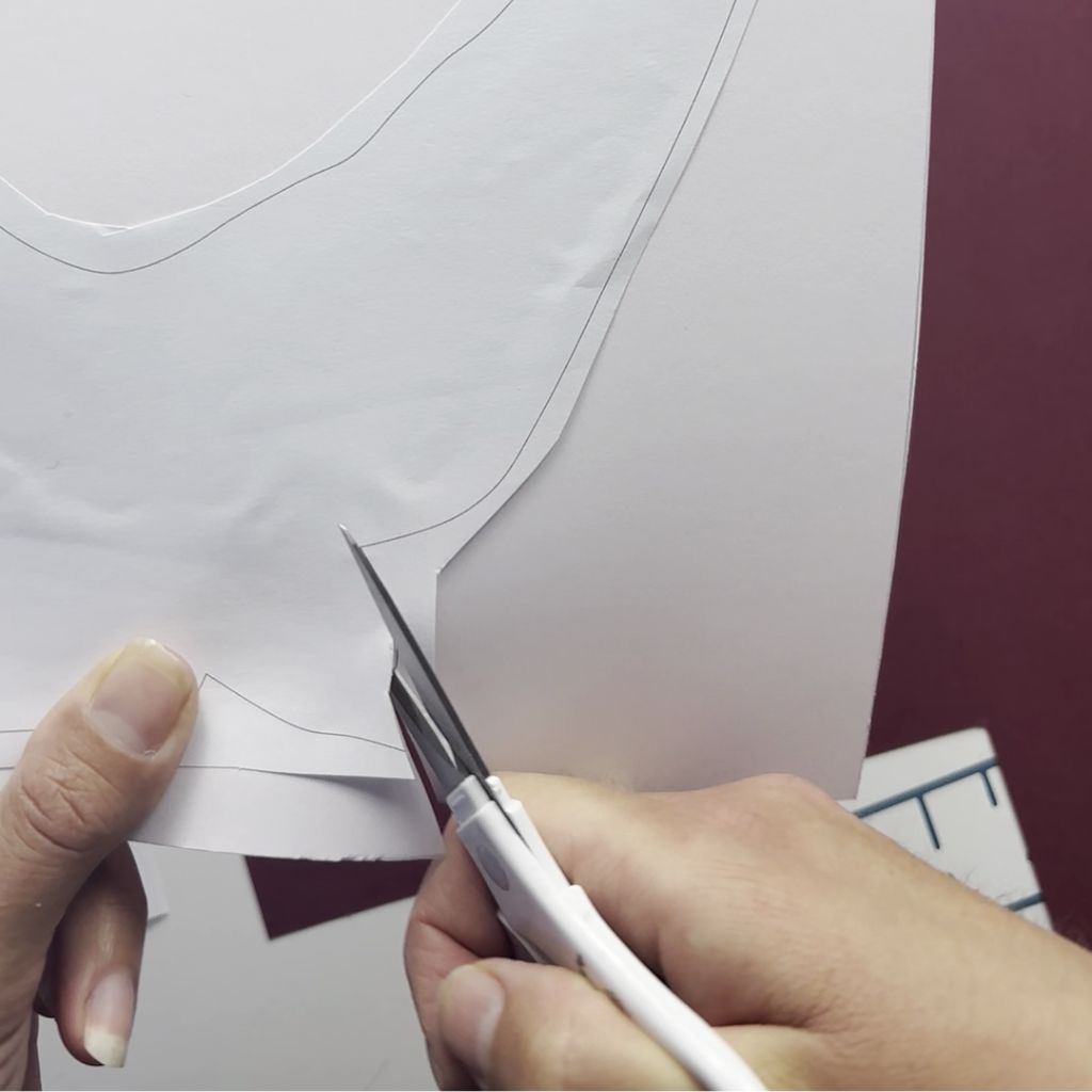 Etape 3 du tuto pour créer des hirondelles en papier