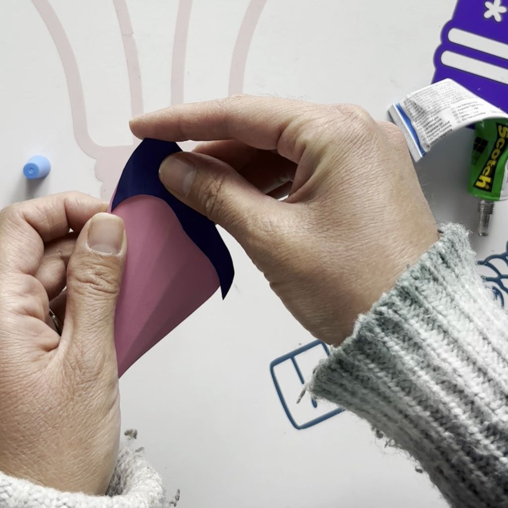 Etape 5 du tuto pour réaliser un papillon DIY