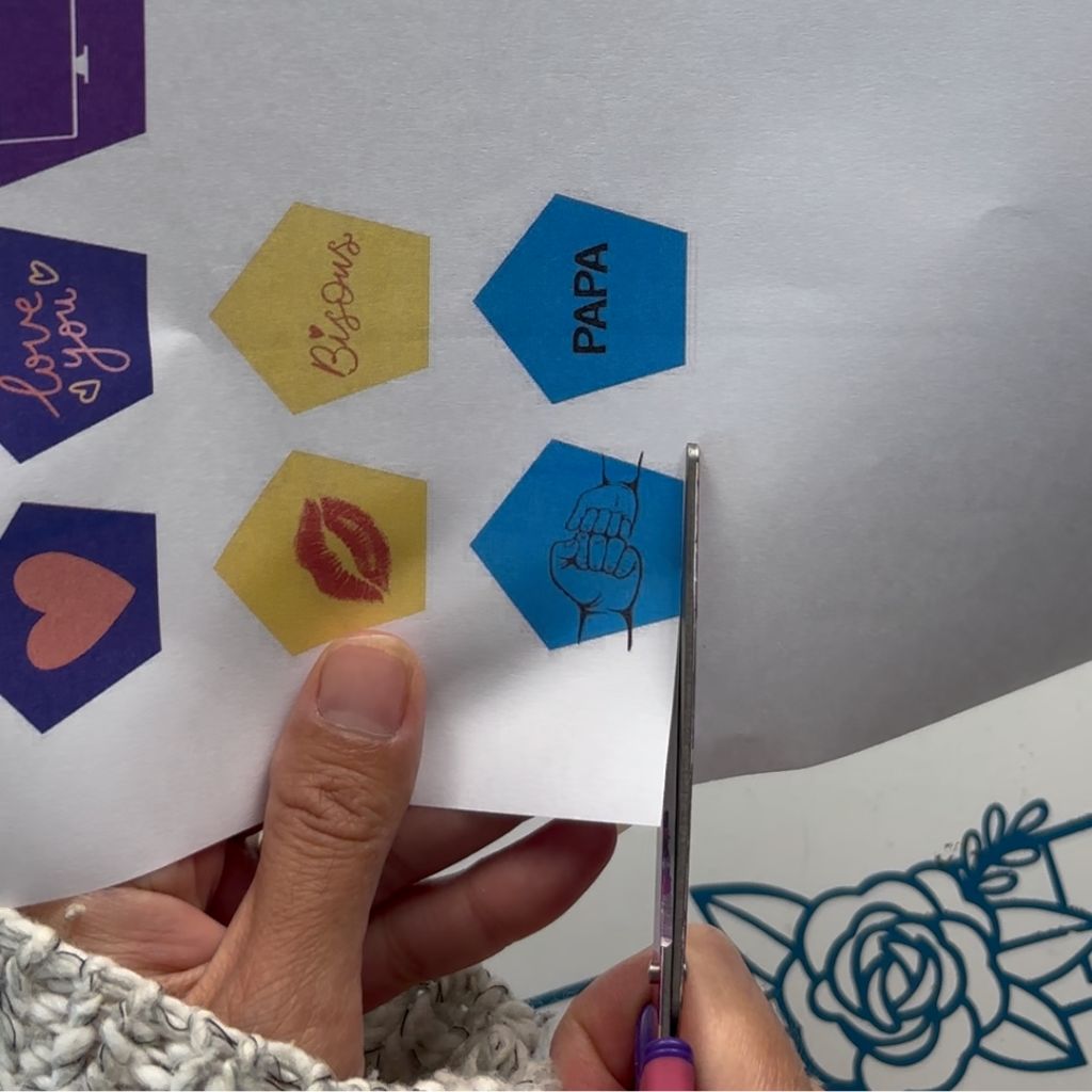 Etape 11 du tuto pour créer un cadeau original pour la fête des papas