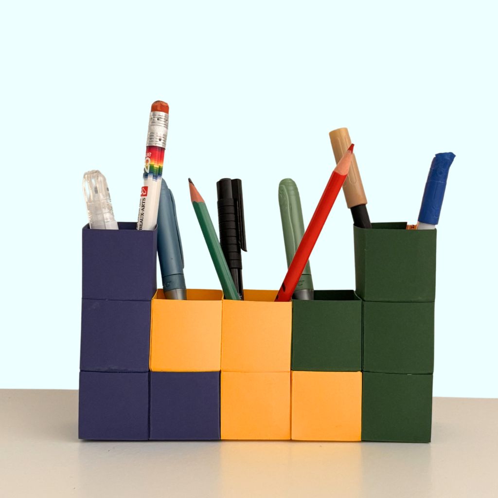 Pot à crayons Tetris