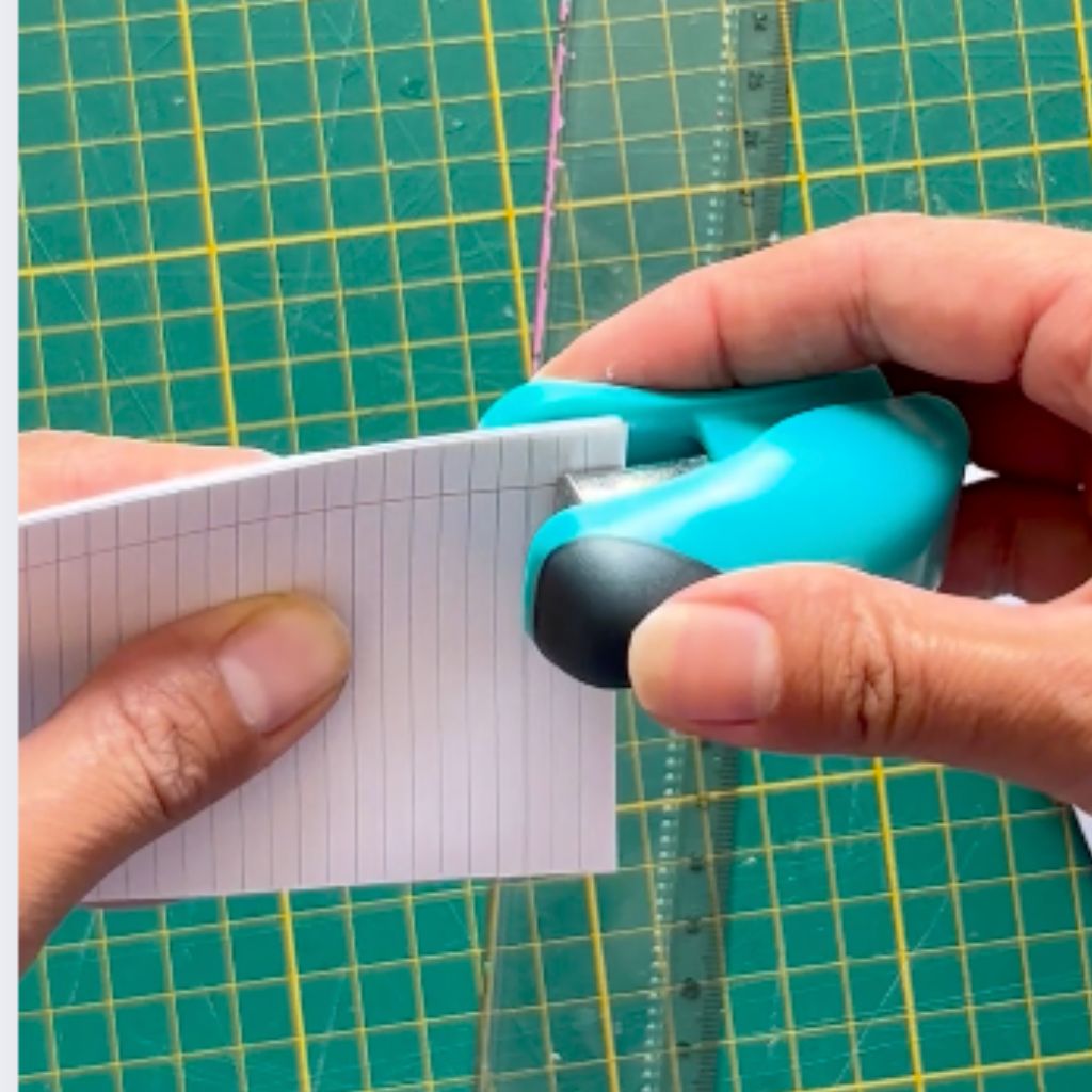 Etape 6 du tuto pour créer un petit-bloc-notes