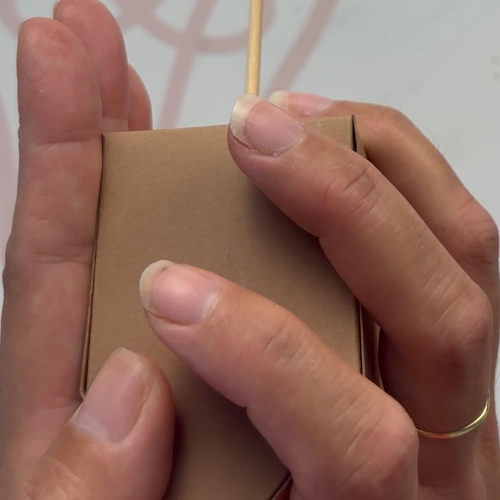 Etape 10 du tuto pour réaliser une maisonnette automnale