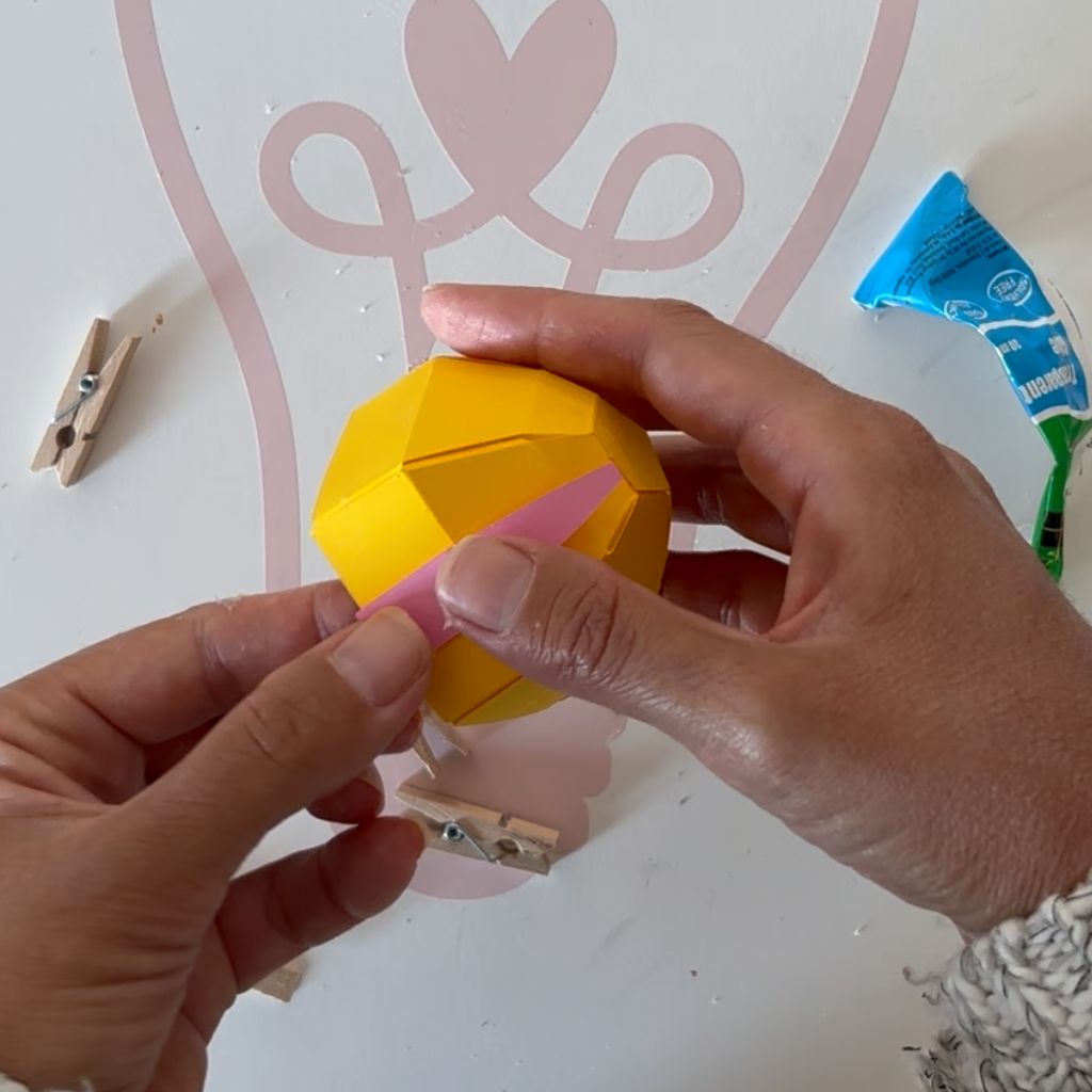 Etape 15 du tuto pour réaliser un champignon pop DIY