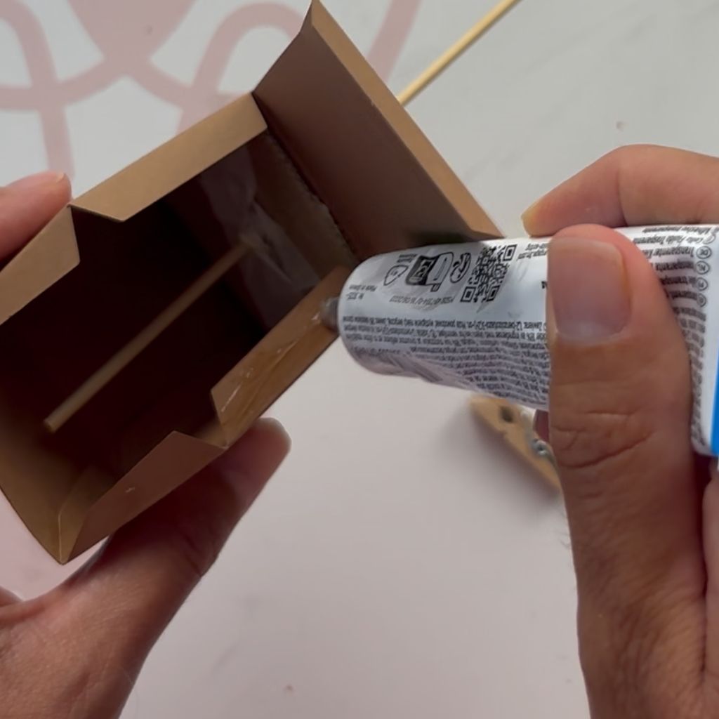 Etape 9 du tuto pour réaliser une maisonnette automnale