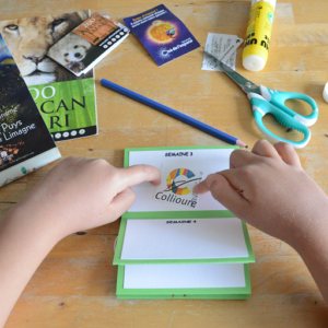 Kit créatif pour enfant pour conserver ses souvenirs des vacances