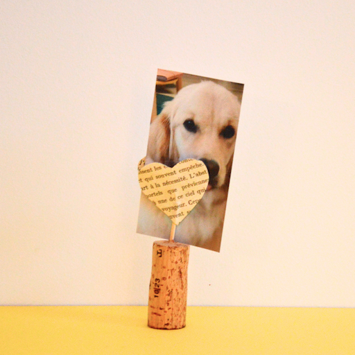 Cadeau DIY pour la saint-Valentin sous forme d'un porte-photo