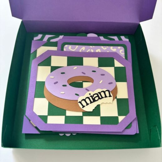 Coffret pour les mini-cadres à messages