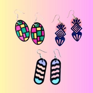 Kit Boucles d’oreille en papier DIY