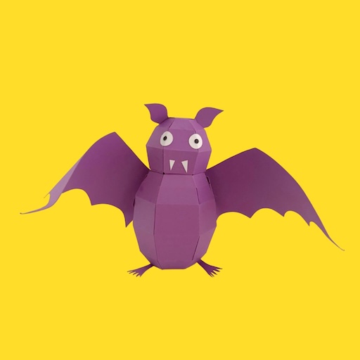 Chauve-souris 3D Halloween DIY